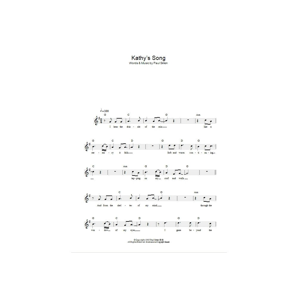 Kathy's Song