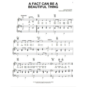 A Fact Can Be A Beautiful Thing