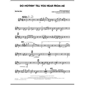 Do Nothin' Till You Hear From Me - Baritone Sax