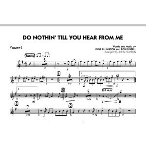 Do Nothin' Till You Hear From Me - Trumpet 2