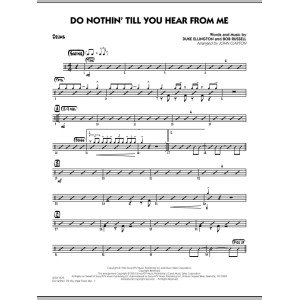Do Nothin' Till You Hear From Me - Drums