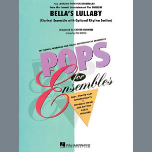 Bella's Lullaby (Clarinet Ensemble with Opt. Rhythm Section) - Piano