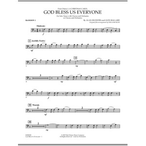 God Bless Us Everyone - Bassoon 1