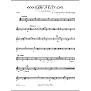 God Bless Us Everyone - F Horn 1