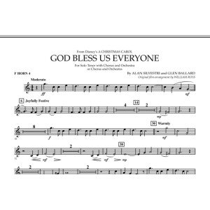 God Bless Us Everyone - F Horn 4