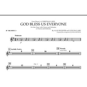 God Bless Us Everyone - Bb Trumpet 3