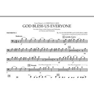 God Bless Us Everyone - Trombone 1