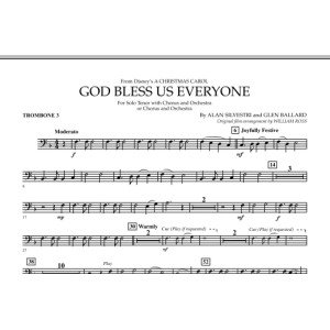 God Bless Us Everyone - Trombone 3