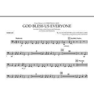 God Bless Us Everyone - Timpani