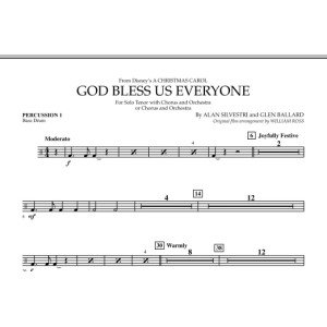 God Bless Us Everyone - Percussion 1