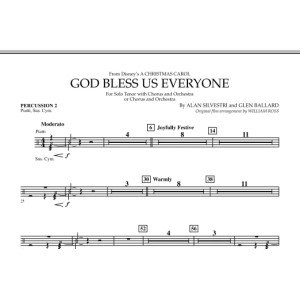 God Bless Us Everyone - Percussion 2