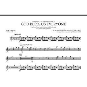 God Bless Us Everyone - Percussion 4