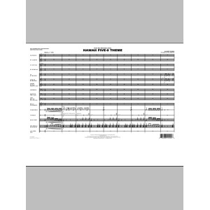 Hawaii Five-O Theme - Full Score