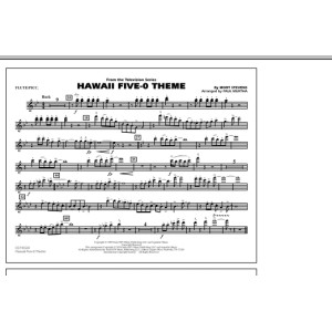 Hawaii Five-O Theme - Flute/Piccolo