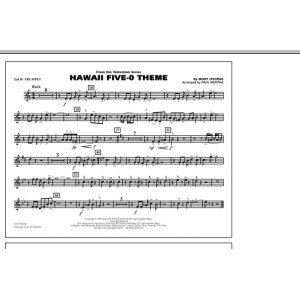 Hawaii Five-O Theme - 2nd Bb Trompete