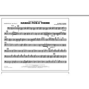 Hawaii Five-O Theme - Baritone B.C. (Opt. Tbn. 2)