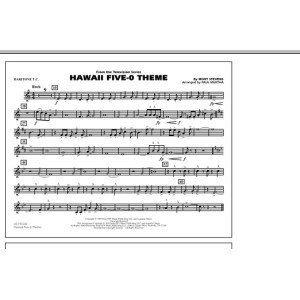 Hawaii Five-O Theme - Baritone T.C.