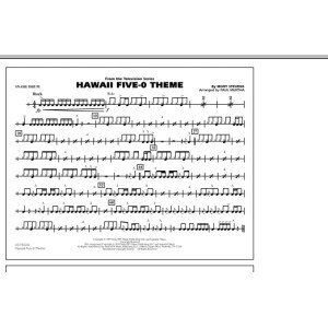 Hawaii Five-O Theme - Snare Drum