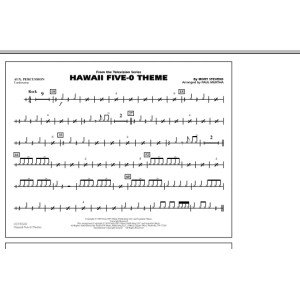 Hawaii Five-O Theme - Aux Percussion