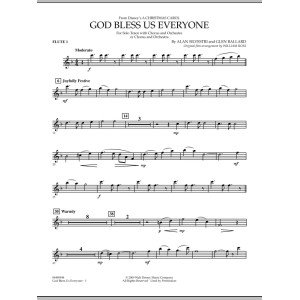 God Bless Us Everyone - Flute 1