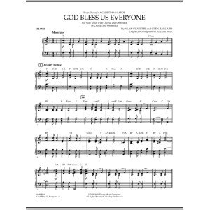 God Bless Us Everyone - Piano