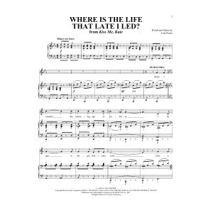 Where Is The Life That Late I Led? (from Kiss Me, Kate)