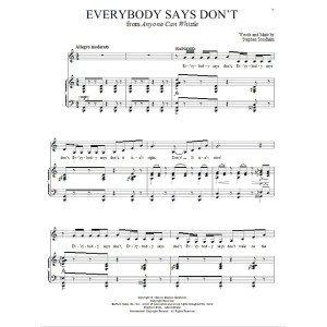 Everybody Says Don't
