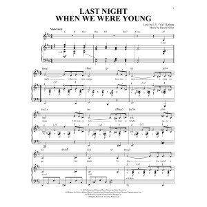 Last Night When We Were Young