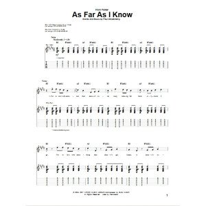 As Far As I Know