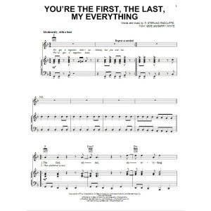 You're The First, The Last, My Everything