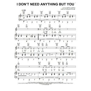 I Don't Need Anything But You