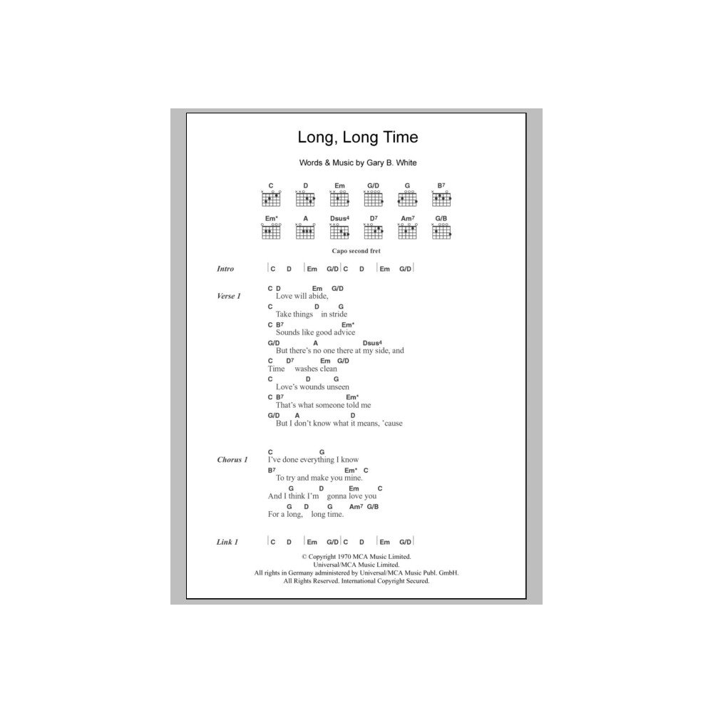 Long Long Time