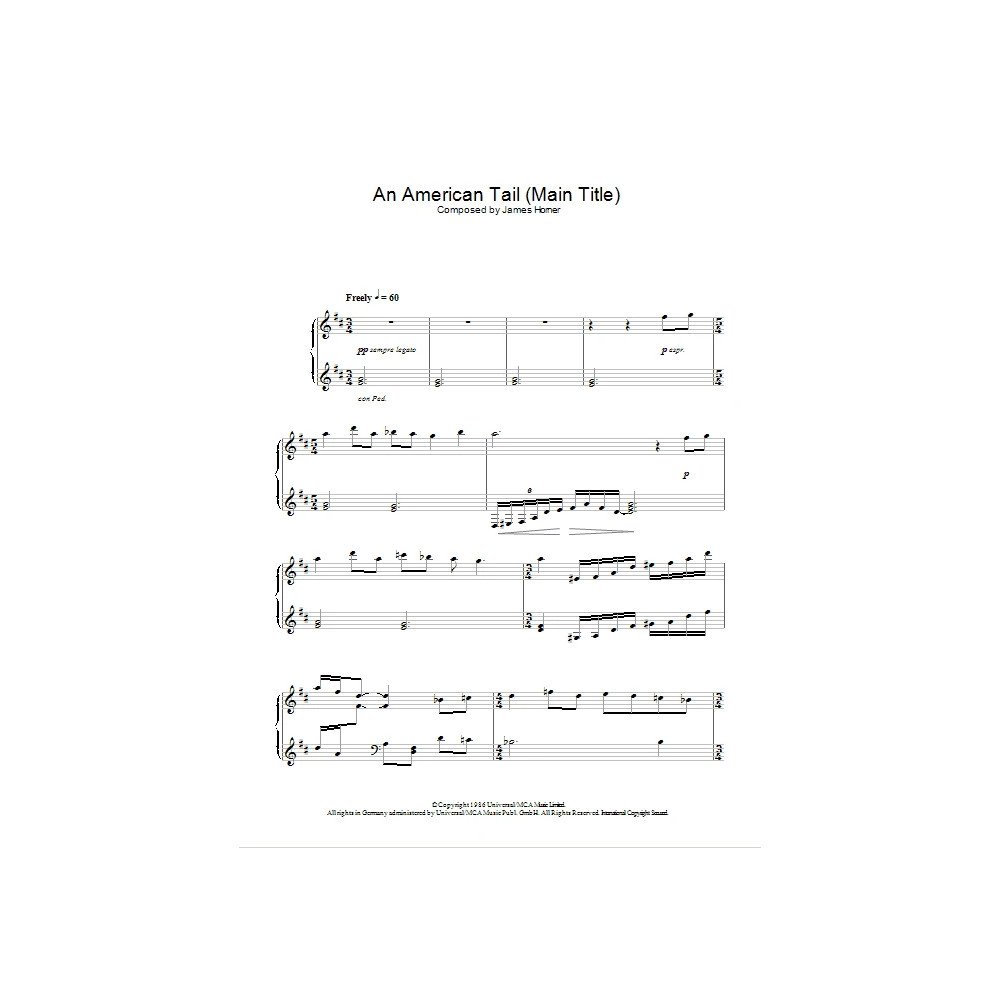 An American Tail (Hauptthema)