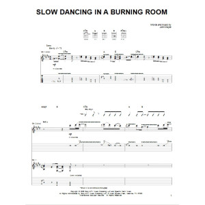 Slow Dancing In A Burning Room