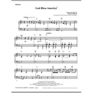 God Bless America - Rhythm
