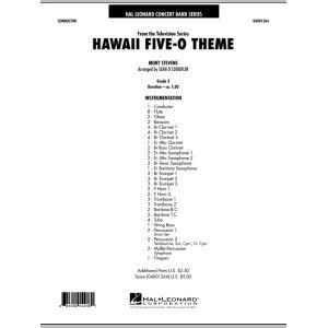 Hawaii Five-O Theme - Full Score