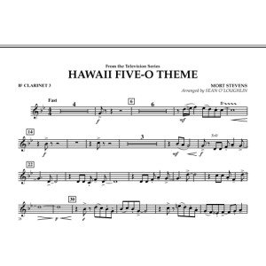 Hawaii Five-O Theme - Bb Klarinette 3