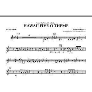 Hawaii Five-O Theme - Bb Trumpet 2