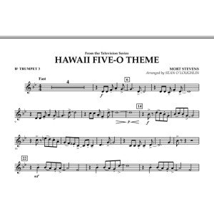 Hawaii Five-O Theme - Bb Trumpet 3