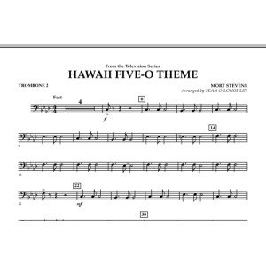 Hawaii Five-O Theme - Trombone 2