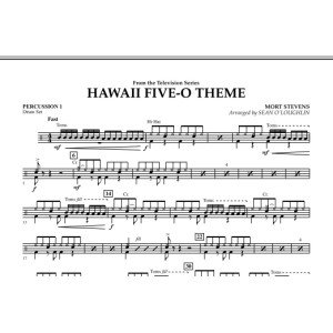 Hawaii Five-O Theme - Percussion 1