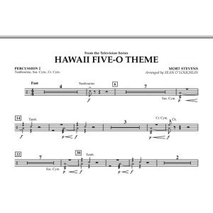 Hawaii Five-O Theme - Percussion 2