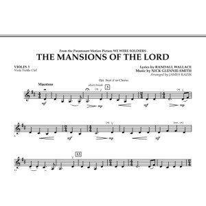 The Mansions Of The Lord (from We Were Soldiers) - Violine 3 (Bratschen-Violinschlüssel)