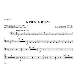 Risen Today! - Timpani
