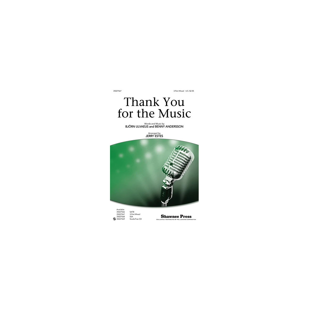 Thank You For The Music (arr. Jerry Estes)