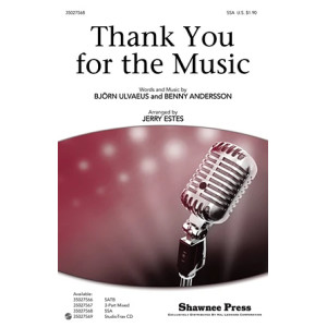 Thank You For The Music (arr. Jerry Estes)