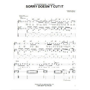 Sorry Doesn't Cut It