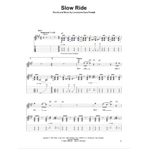 Slow Ride