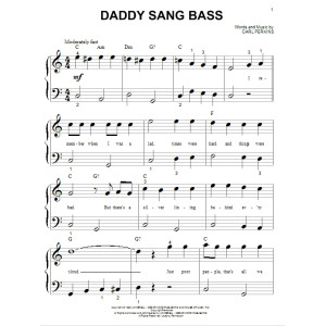 Daddy Sang Bass
