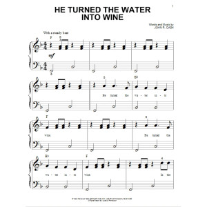He Turned The Water Into Wine